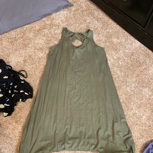 Green dress
